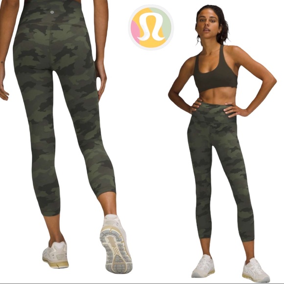 lululemon athletica Pants - NWT Lululemon Wunder Train High Rise Crop 23"